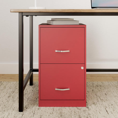 **2 DRAWER FILE CABINET RED - KITTITAS COUNTY ORDERS ONLY